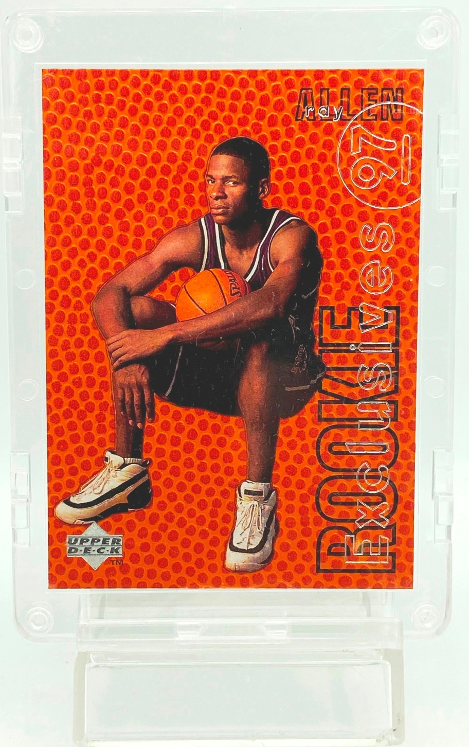 1997 UD Rookie Exclusive Ray Allen #R7 (1)