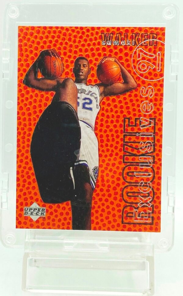 1997 UD Rookie Exclusive Samaki Walker #R8 (1) 1997 UD Rookie Exclusive Samaki Walker #R8 (1)