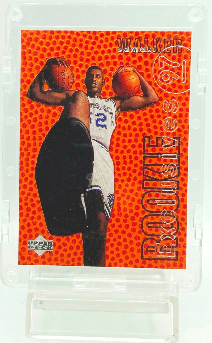1997 UD Rookie Exclusive Samaki Walker #R8 (1)
