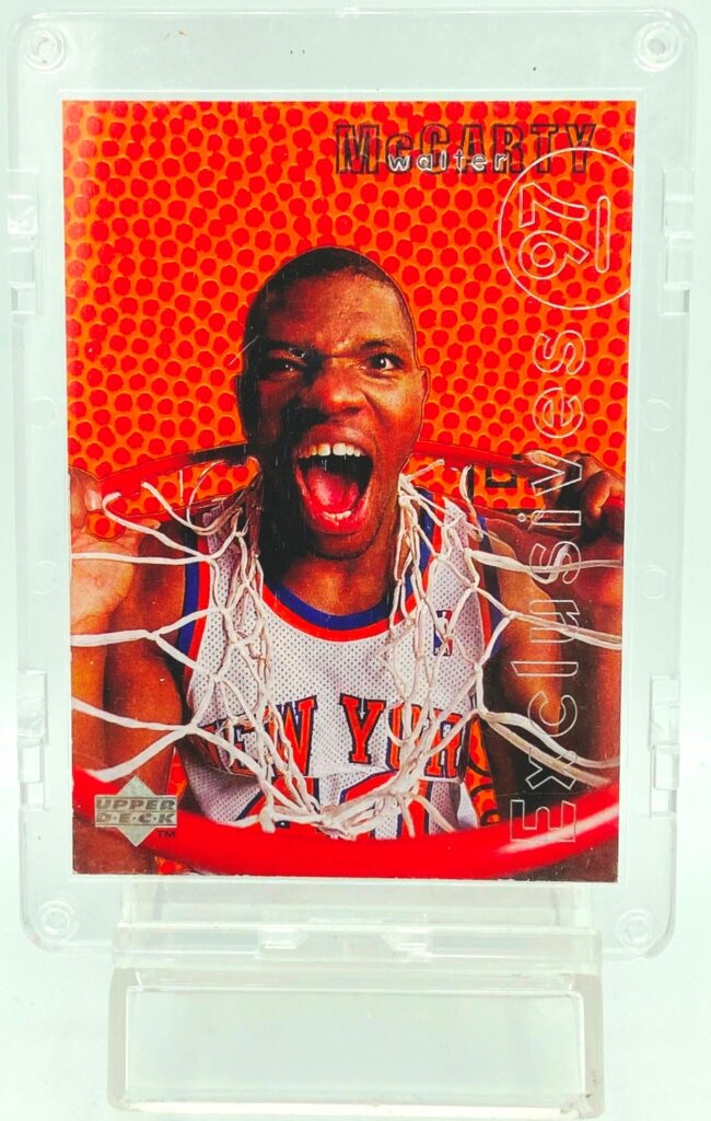 1997 UD Rookie Exclusive Walter McCarty #R9 (1)