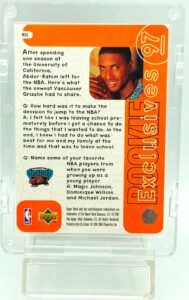 1997 UD Rookie Shareef Abdur-Rahim #R11 (2)