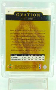 1998 Ovation Gold Jason Williams RC #77 (2)