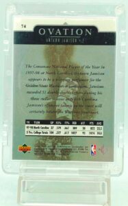 1998 Ovation Silver Antawn Jamison RC #74 (2)