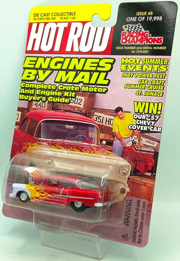 1998 RC Hot Rod Mag 55 Chevy Bel Air Flames (4)