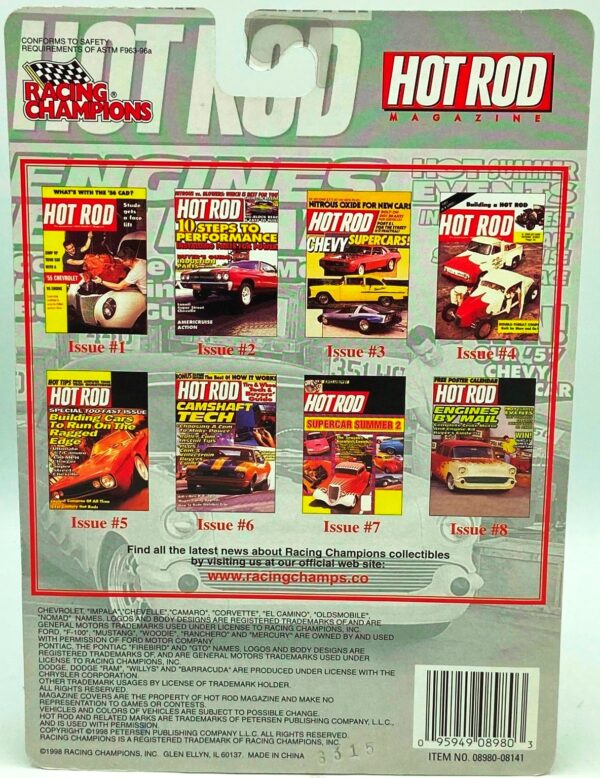 1998 RC Hot Rod Mag 55 Chevy Bel Air Flames (5)