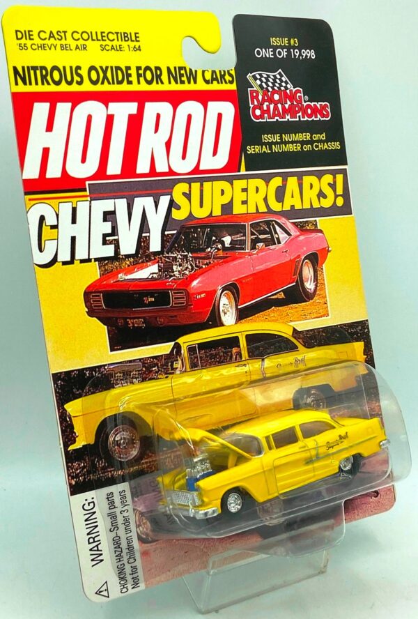 1998 RC Hot Rod Mag Yellow 55 Chevy Bel Air (2)