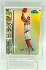 1999 Fleer R-Sensations Raef LaFrentz #10RS (1)