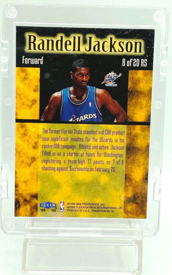 1999 Fleer R-Sensations Randell Jackson #8RS (2)