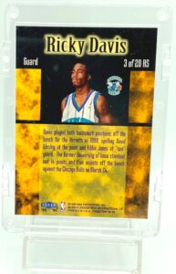 1999 Fleer R-Sensations Ricky Davis #3RS (2)
