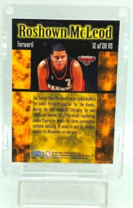 1999 Fleer R-Sensations Roshown McLeod #12RS (2)