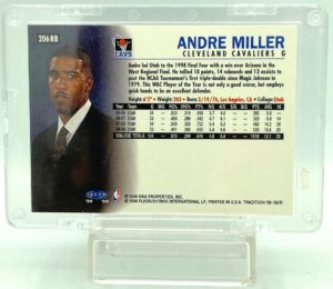 1999 Fleer RB Rookie Andre Miller #206RB (2)