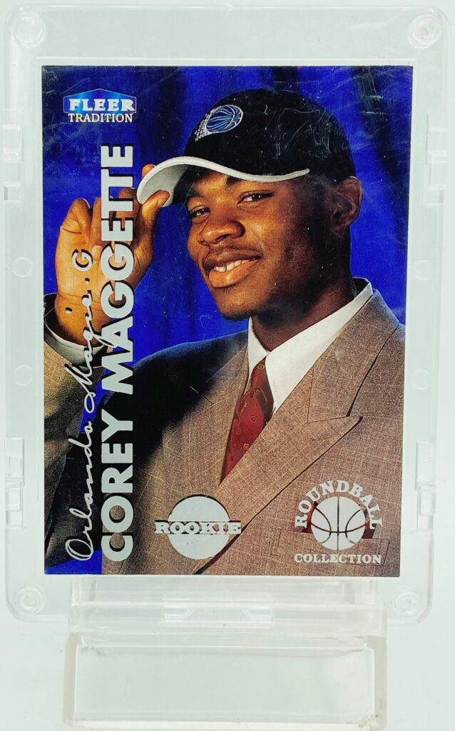 1999 Fleer RB Rookie Corey Maggette #220R (1)