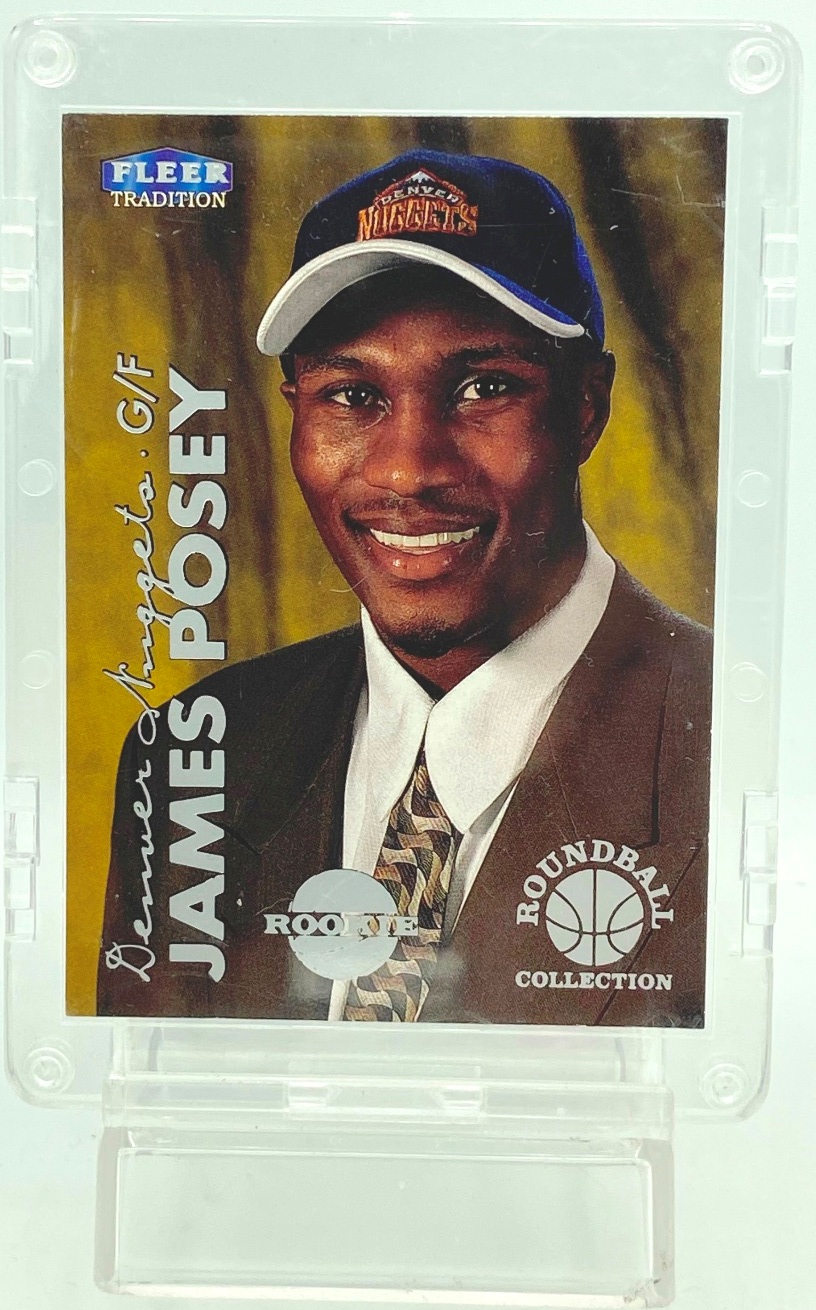 1999 Fleer RB Rookie James Posey #208RB (1)