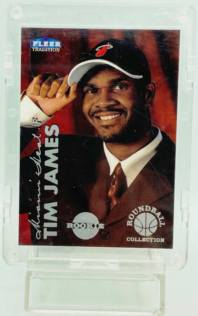 1999 Fleer RB Rookie Tim James #217RB (1)