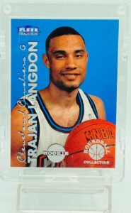 1999 Fleer RB Rookie Trajan Langdon #218RB (1)