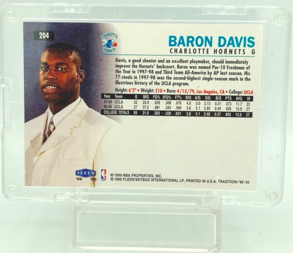 1999 Fleer Rookie Baron Davis #204 (2) 1999 Fleer Rookie Baron Davis #204 (2)