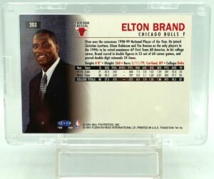 1999 Fleer Rookie Elton Brand #203 (2)