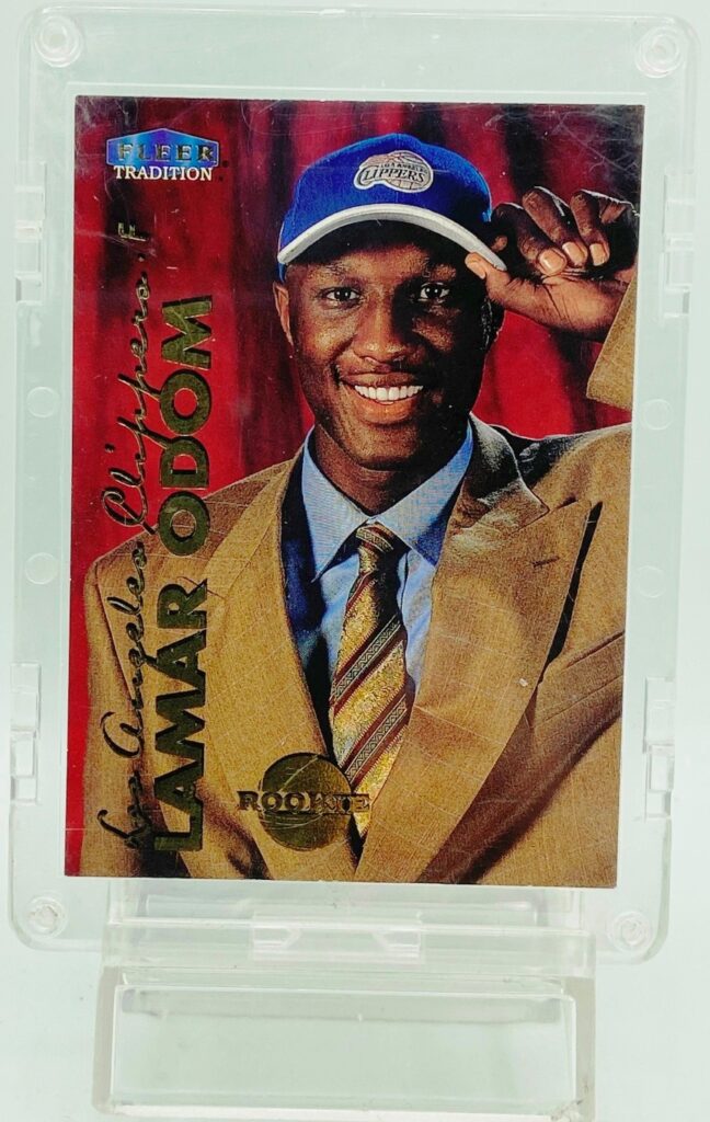 1999 Fleer Rookie Lamar Odom #219 (1)