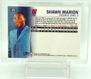 1999 Fleer Rookie Shawn Marion #215 (2)