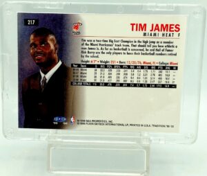 1999 Fleer Rookie Tim James #217 (2)