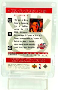 1999 UD Rookie Watch Bryce Drew RC #327 (2)
