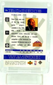1999 UD Rookie Watch Keon Clark RC #324 (2)