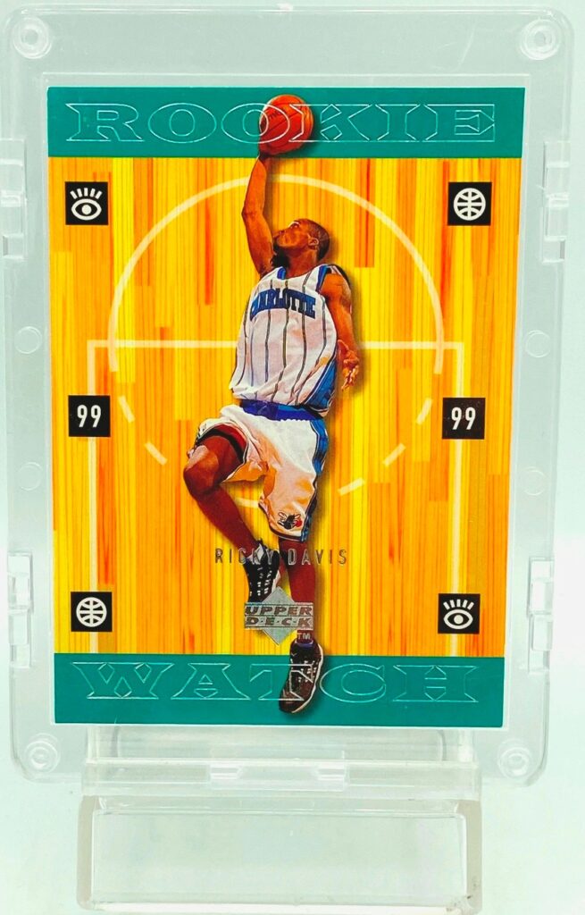 1999 UD Rookie Watch Ricky Davis RC #330 (1)