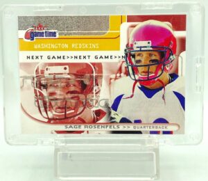 2001 Fleer Game Time Sage Rosenfels #134 (1)