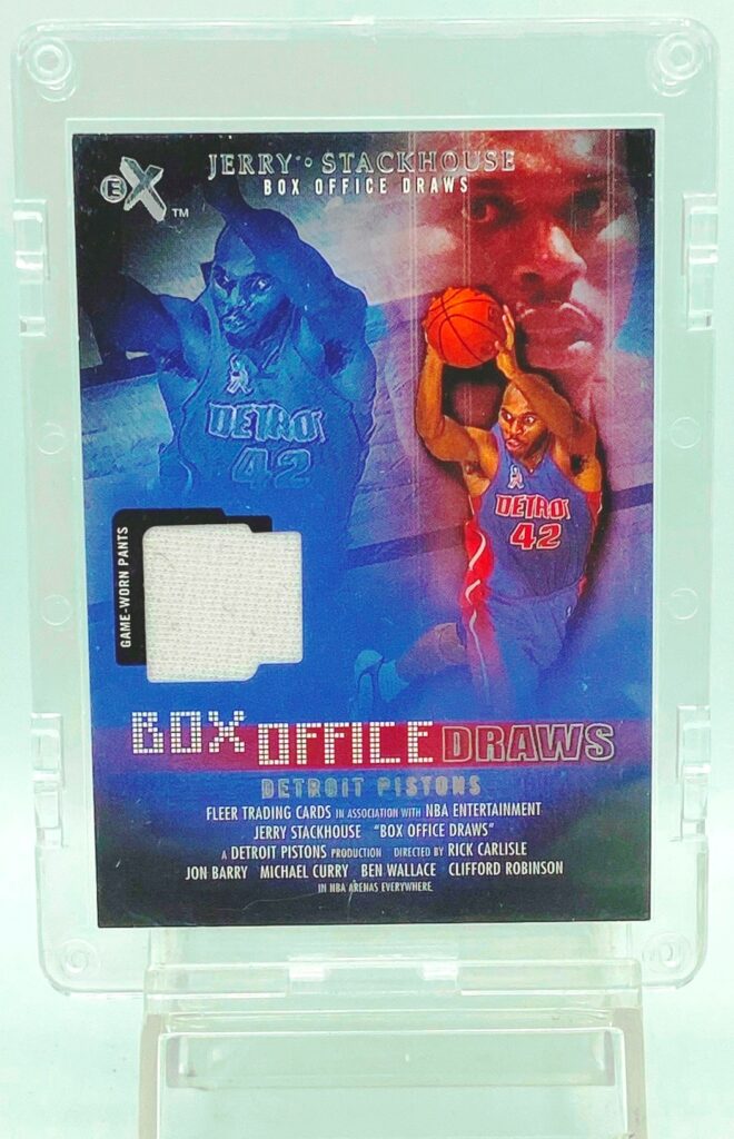 2001 Fleer Jerry Stackhouse Game-Worn Pants (1)