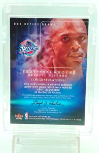 2001 Fleer Jerry Stackhouse Game-Worn Pants (2)