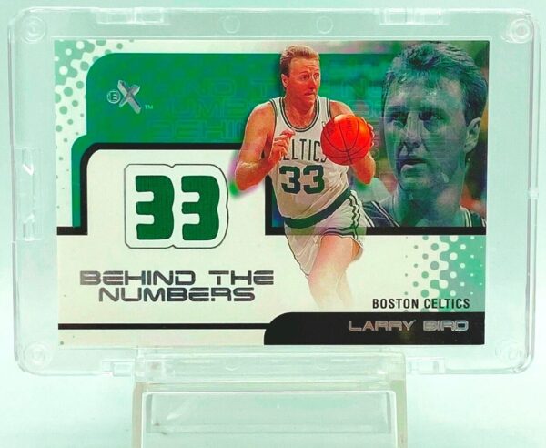 2001 Fleer Larry Bird Game-Worn Jersey (1) 2001 Fleer Larry Bird Game-Worn Jersey (1)