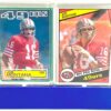 1983 & 1984 Topps Joe Montana Encased Set (1)