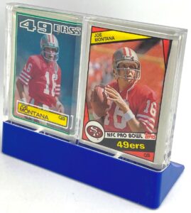 1983 & 1984 Topps Joe Montana Encased Set (4)