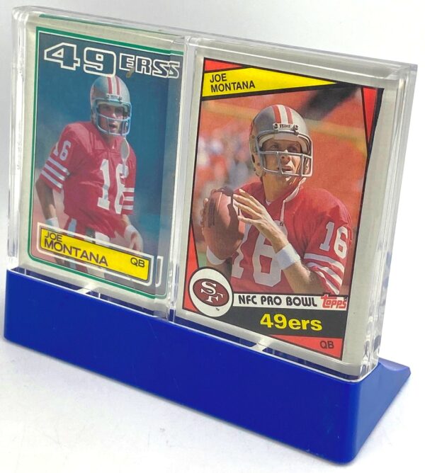 1983 & 1984 Topps Joe Montana Encased Set (4)