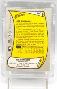 1988 Pacific Legends Joe Dimaggio #100 (5)