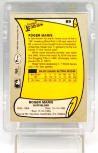 1988 Pacific Legends Roger Maris #89 (5)