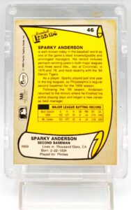 1988 Pacific Legends Sparky Anderson #46 (5)