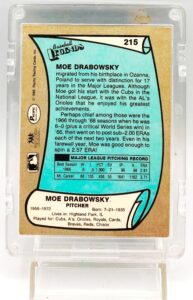 1989 Pacific Legends Moe Drabowsky #215 (5)