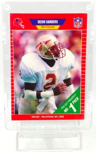 1989 Pro Set #1 Pick Deion Sanders RC #486 (1)