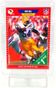 1989 Pro Set #1 Pick Eric Hill RC #507 (1)