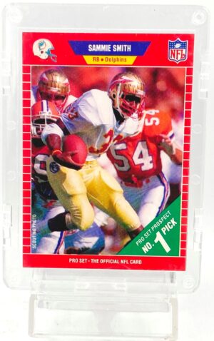 1989 Pro Set #1 Pick Sammie Smith RC #502 (1)
