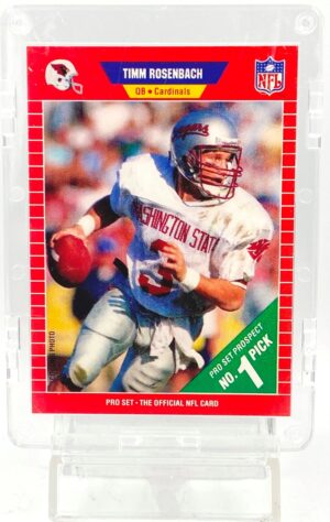 1989 Pro Set #1 Pick Timm Rosenbach RC #509 (1)