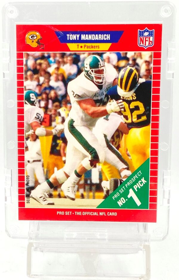 1989 Pro Set #1 Pick Tony Mandarich RC #495 (1) 1989 Pro Set #1 Pick Tony Mandarich RC #495 (1)