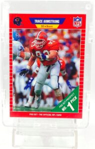 1989 Pro Set #1 Pick Trace Armstrong RC #487 (1)
