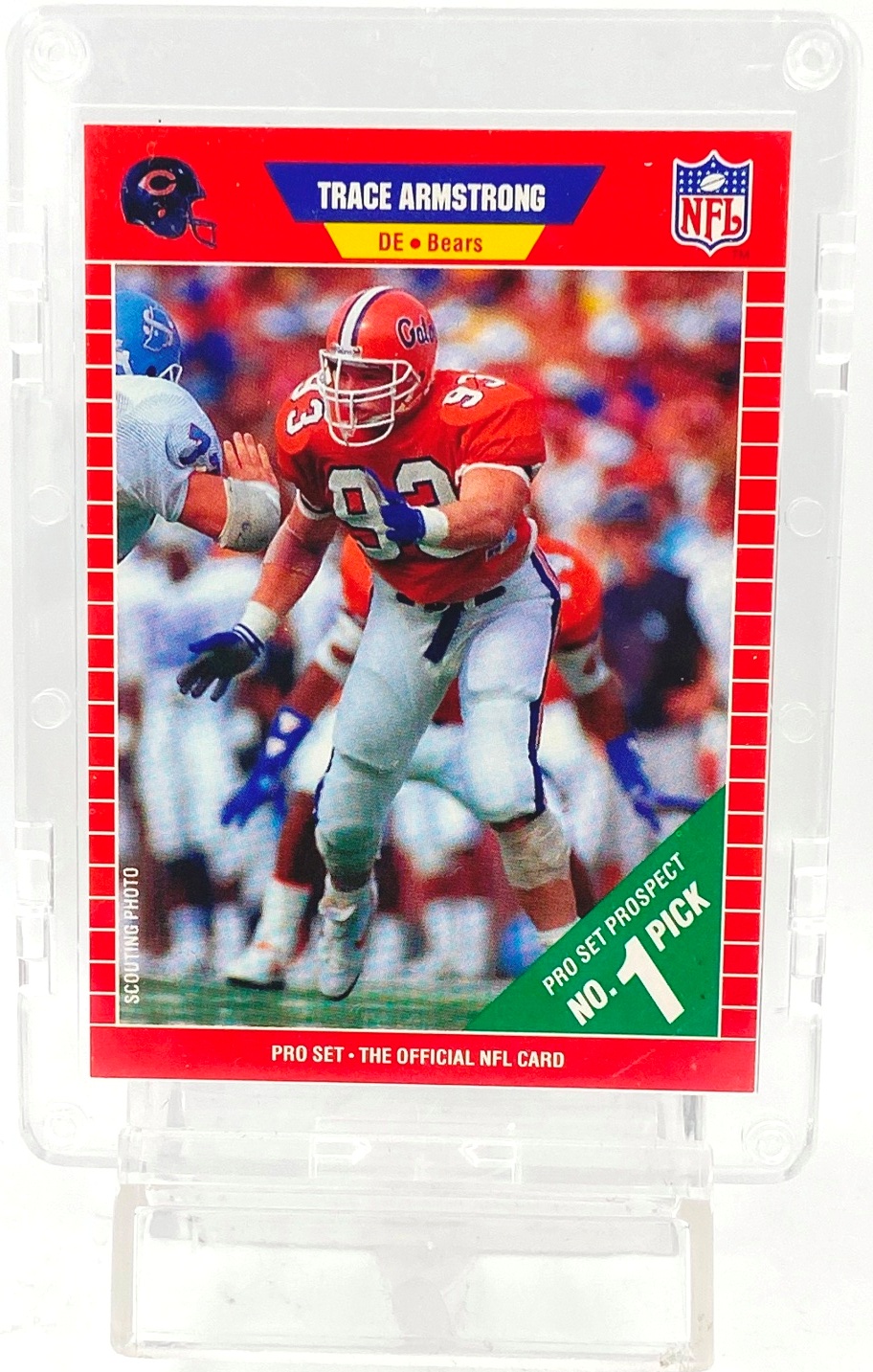 1989 Pro Set #1 Pick Trace Armstrong RC #487 (1)