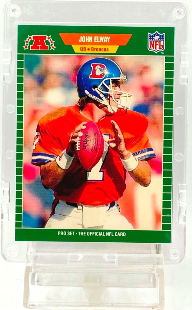 1989 Pro Set-AL John Elway Card #100 (1)