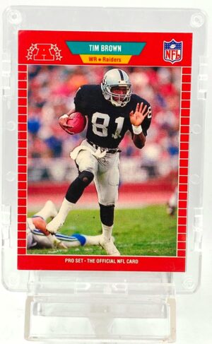 1989 Pro Set-AL Tim Brown Card #183 (1)