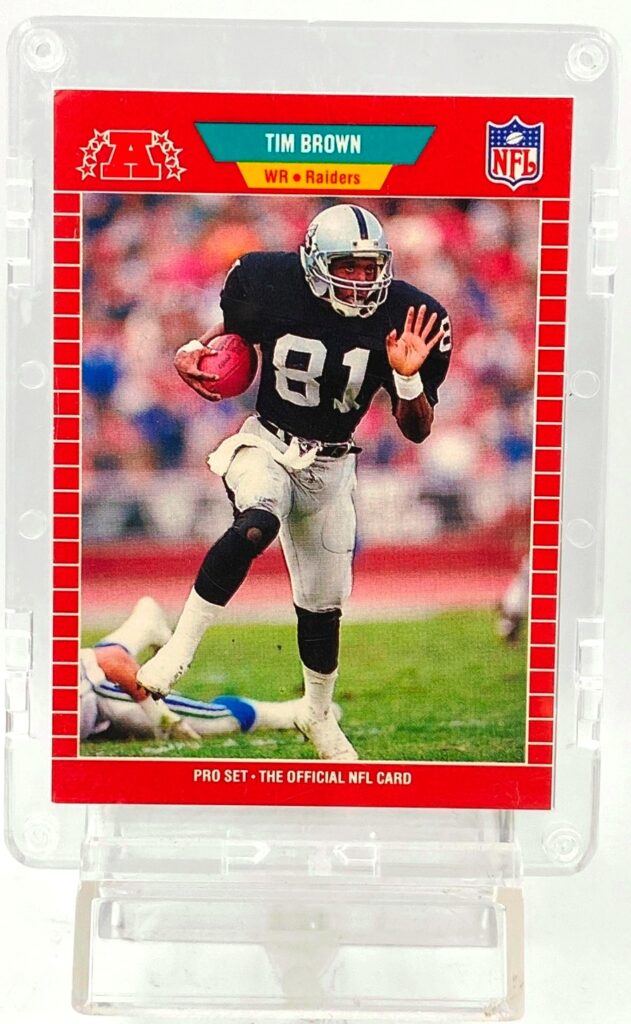 1989 Pro Set-AL Tim Brown Card #183 (1)