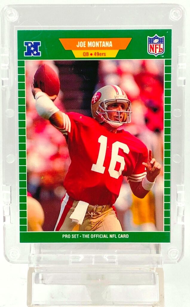 1989 Pro Set-NL Joe Montana Card #381 (1)