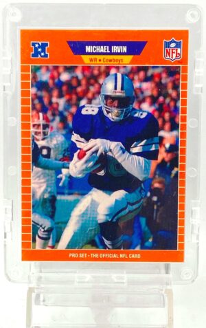 1989 Pro Set-NL Michael Irvin Card #89 (1)